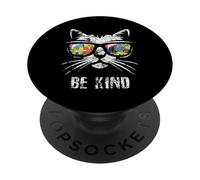 Mois de Sensibilisation à l'Autisme - Chat - Autisme - Maman - Papa - Vintage PopSockets PopGrip Adhésif