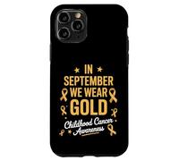 Mois de Sensibilisation au Cancer chez l'enfant Coque pour iPhone 11 Pro