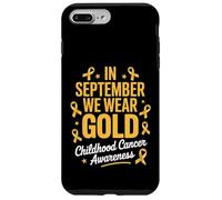 Mois de Sensibilisation au Cancer chez l'enfant Coque pour iPhone 7 Plus/8 Plus
