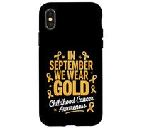 Mois de Sensibilisation au Cancer chez l'enfant Coque pour iPhone X/XS