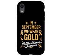 Mois de Sensibilisation au Cancer chez l'enfant Coque pour iPhone XR