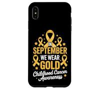 Mois de Sensibilisation au Cancer chez l'enfant Coque pour iPhone XS Max
