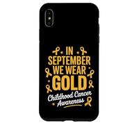 Mois de Sensibilisation au Cancer chez l'enfant Coque pour iPhone XS Max