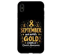 Mois de Sensibilisation au Cancer chez l'enfant Coque pour iPhone XS Max