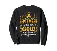 Mois de Sensibilisation au Cancer chez l'enfant Sweatshirt