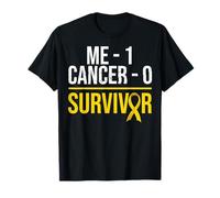 Mois de Sensibilisation au Cancer chez Les survivants chez Les Enfants Me 1 Cancer 0 T-Shirt