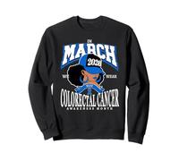 Mois de Sensibilisation au Cancer Colorectal 2026 Mars Nous portons du Bleu Sweatshirt