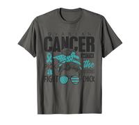 Mois de Sensibilisation au Cancer de l'ovaire Survivants du Cancer de l'ovaire T-Shirt