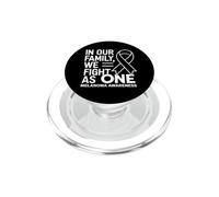 Mois de Sensibilisation au Cancer du mélanome : Nous luttons comme Un Cancer de la Peau PopSockets PopGrip pour MagSafe