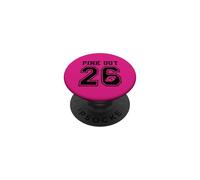 Mois de Sensibilisation au Cancer du Sein de l'équipe de Football Pink Out 2026 PopSockets PopGrip Adhésif