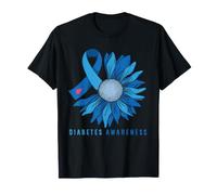 Mois de Sensibilisation au diabète de Tournesol T-Shirt