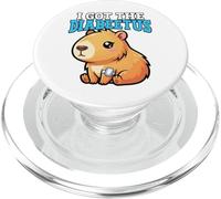 Mois de Sensibilisation au diabète I Got Diabeetus Kawaii Capybara PopSockets PopGrip pour MagSafe