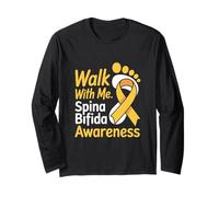 Mois de Sensibilisation au Spina Bifida Juin Jaune Spina Bifida Manche Longue