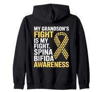 Mois de Sensibilisation au Spina Bifida Juin Jaune Spina Bifida Sweat à Capuche