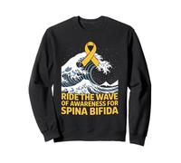 Mois de Sensibilisation au Spina Bifida Juin Jaune Spina Bifida Sweatshirt