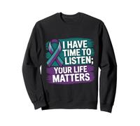 Mois de Sensibilisation au Suicide Septembre Sensibilisation au Suicide Mental Sweatshirt