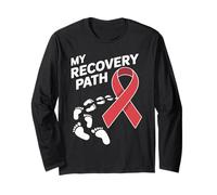 Mois de Sensibilisation aux Accidents vasculaires cérébraux de mai Ruban de Sensibilisation aux Accidents vasculaires cérébr Manche Longue