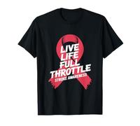 Mois de Sensibilisation aux Accidents vasculaires cérébraux de mai Ruban de Sensibilisation aux Accidents vasculaires cérébr T-Shirt