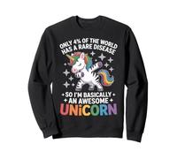 Mois de Sensibilisation aux Maladies rares Zèbre Février Maladies rares Sweatshirt