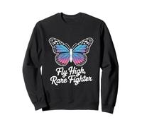 Mois de Sensibilisation aux Maladies rares Zèbre Février Maladies rares Sweatshirt
