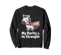 Mois de Sensibilisation aux Maladies rares Zèbre Février Maladies rares Sweatshirt