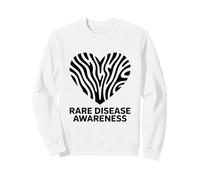 Mois de Sensibilisation aux Maladies rares Zèbre Février Maladies rares Sweatshirt