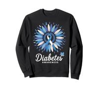 Mois de Soutien au Tournesol de Sensibilisation au diabète T1D Sweatshirt