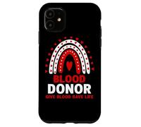 Mois des donateurs sanguins - Mois des donateurs de Sang nationaux volontaires Coque pour iPhone 11