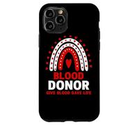 Mois des donateurs sanguins - Mois des donateurs de Sang nationaux volontaires Coque pour iPhone 11 Pro