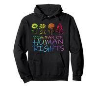 Mois des fiertés LGBT Grand éventail Droits de l'homme Sweat à Capuche