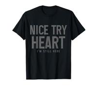 Mois drôle de sensibilisation aux maladies cardiaques des survivants de crise cardiaque T-Shirt