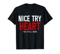Mois drôle de sensibilisation aux maladies cardiaques des survivants de crise cardiaque T-Shirt