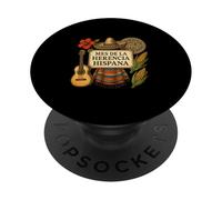 Mois du Patrimoine hispanique : Mes de la Herencia Hispana PopSockets PopGrip Adhésif