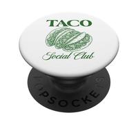 Mois du Patrimoine hispanique Taco Social Club PopSockets PopGrip Adhésif