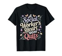 Mois du Travail Social des Travailleurs Sociaux T-Shirt Graphique avec Valeur