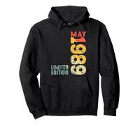 Mois Mai 1989 Année 1989 Rétro 1989 Millésime 1989 Depuis 1989 Sweat à Capuche