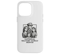 Mois National de la Famille Militaire 2025 Coque pour iPhone 14 Pro Max