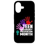 Mois National de la prévention de la Grossesse chez Les Adolescentes Coque pour iPhone 17