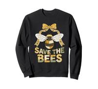 Mois National du Miel Save The Bees Month Sweatshirt