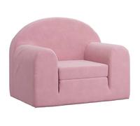 Mois noir""Canapé-lit Convertible Scandinave - Fauteuil long/Sofa pour enfants rose peluche douce FR25_83430389
