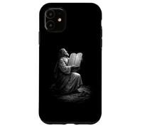 Moïse avec Les dix Commandements hébreux tablettes sur Le Sinaï Coque pour iPhone 11