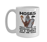 Moïse Et Le Christianisme Drôle Mug Pratiques Tasse À Café Avec Anse Tasse Pour Boissons Chaudes Espresso L'École 330Ml