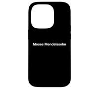 Moïse Mendelssohn Coque pour iPhone 14 Pro