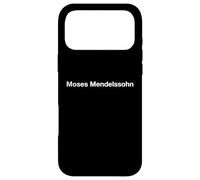 Moïse Mendelssohn Coque pour iPhone 17 Pro Max