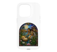 Moïse Moïse Panier Pharaon Fille Bible Moïse Art Coque pour iPhone 15 Pro