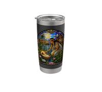 Moïse Moïse Panier Pharaon Fille Bible Moïse Art Gobelet isotherme en acier inoxydable double paroi