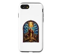 Moïse Red Sea Scène biblique Gothique mosaïque Art sacré Foi Coque pour iPhone SE (2020) / 7/8