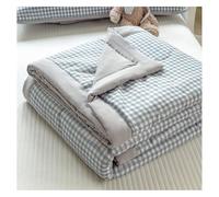 moismk Couette Été en Microfibre, Fine et Légère Couverture Fraîche Edredon Toutes Les Saisons pour Lit 140x200/200x220 légère, Douceur et Confor,Lavable Cooling Couette Légère(Color 1,200x230cm)