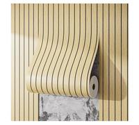 moismk Papier Peint Adhésif Effet Bois Épais 40cm x 300cm Autocollant Vinyle Imitation Bois Hydrofuge Amovible pour Mur, Meuble, Cuisine(Color 17,60x300cm)