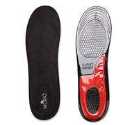 MOISO Gel Semelles Intérieures de Confort avec les orthèses soutien plantaire antichocs pour Marcher et Courir, Semelles Intérieures pour les Hommes et les Femmes